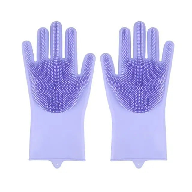 2PCS Cleaning Sponge Gloves Multifunction Silicone Cleaning Magic Gloves Dish Washing Gloves For Kitchen Household Plate Washing Reusable Cleaning Gloves For Housework - STEVVEX Kitchen - 2 pcs gloves, 740, cleaning gloves, Cleaning Gloves For Housework, dish washing gloves, Garden glove, gloves for kitchen, Housework Gloves, Kitchen, magic gloves, multifunction silicone gloves, plate washing gloves, Reusable Cleaning Gloves, reusable gloves, silicone cleaning gloves, sponge gloves - Stevvex.com