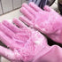 2PCS Cleaning Sponge Gloves Multifunction Silicone Cleaning Magic Gloves Dish Washing Gloves For Kitchen Household Plate Washing Reusable Cleaning Gloves For Housework - STEVVEX Kitchen - 2 pcs gloves, 740, cleaning gloves, Cleaning Gloves For Housework, dish washing gloves, Garden glove, gloves for kitchen, Housework Gloves, Kitchen, magic gloves, multifunction silicone gloves, plate washing gloves, Reusable Cleaning Gloves, reusable gloves, silicone cleaning gloves, sponge gloves - Stevvex.com