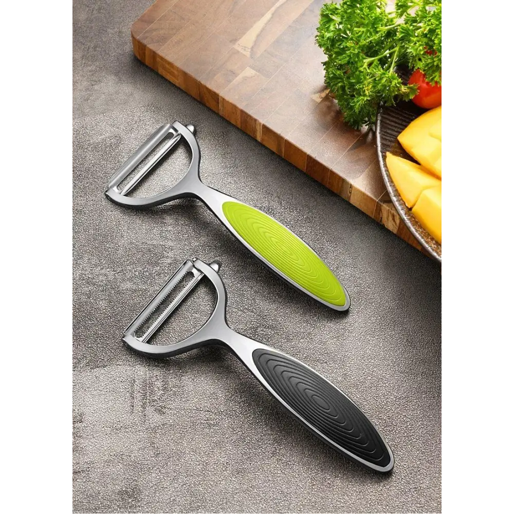 2PCS Top Quality Fruit and Vegetable Peeler Kitchen Accessories Stainless Steel Sharp Fruit and Vegetable