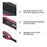 3 IN 1 Multifunctional Hair Straightener Comb Hair Black Red Straightening Brush Portable Comb Fast Heating Men Beard Straightener For Traveling Perfect Gift For Adults - STEVVEX Beauty - 3 in 1 hair Straightener, 756, Beard Straightener, Hair Straightener, Men Beard Straightener, Multifunctional Men Beard Straightener, Multifunctional Straightener, Straightener, Straightener for hair, Straightening Brush, Straightening Comb, Women Hair Straightener - Stevvex.com