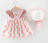 Luxury Handmade Elegant Modern Newborn Baby Girl Birthday & Princess Baby Dress With Hat