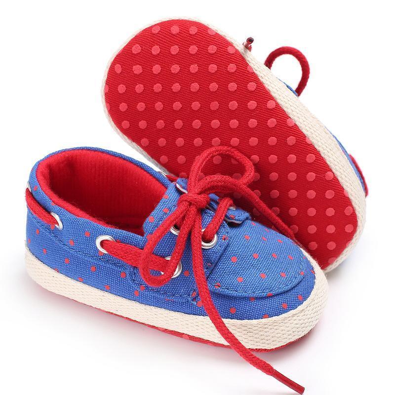 Soft Sole New Baby Canvas Boys Shoes 2 Color Comfortable Girls Baby Sneakers Stylish Kids Design Anti Skid Shoe