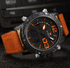 Men's Multifunction Digital Analog Waterproof Watch With Alarm And Automatic Time Zones Unique Design Excellent Gift