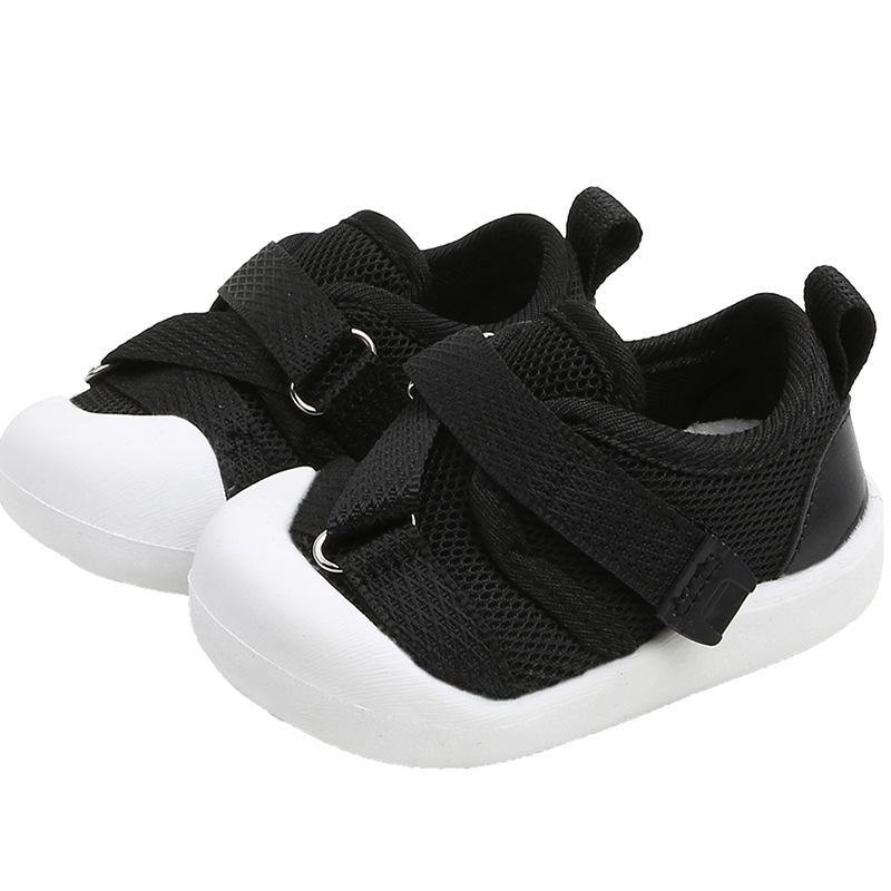 Flexible Boys Girls Breathable Mesh Shoes Slip-proof Soft Sole Shoes Baby Casual Toddler Shoes