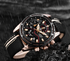 Waterproof Men's Sports  Watch With Leather Transparent Belts, Chronometers Day View Perfect Gift