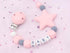 Personalized Name Handmade Pacifier Clips Holder Chain Silicone Pacifier Chains Baby Teether Teething Chain For Baby and Kids