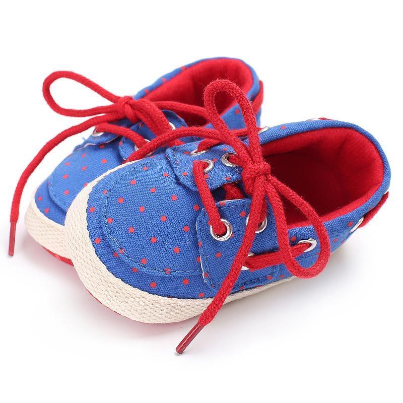 Soft Sole New Baby Canvas Boys Shoes 2 Color Comfortable Girls Baby Sneakers Stylish Kids Design Anti Skid Shoe