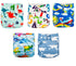 Modern Luxury Printed Baby Nappy 5pcs/Lot Washable Diapers Good Quality Pocket Diaper For Kids