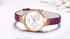 Elegant Women's Analog Quartz Watch With Leather Belt Waterproof Wristwatch Excellent Design Perfect Gift