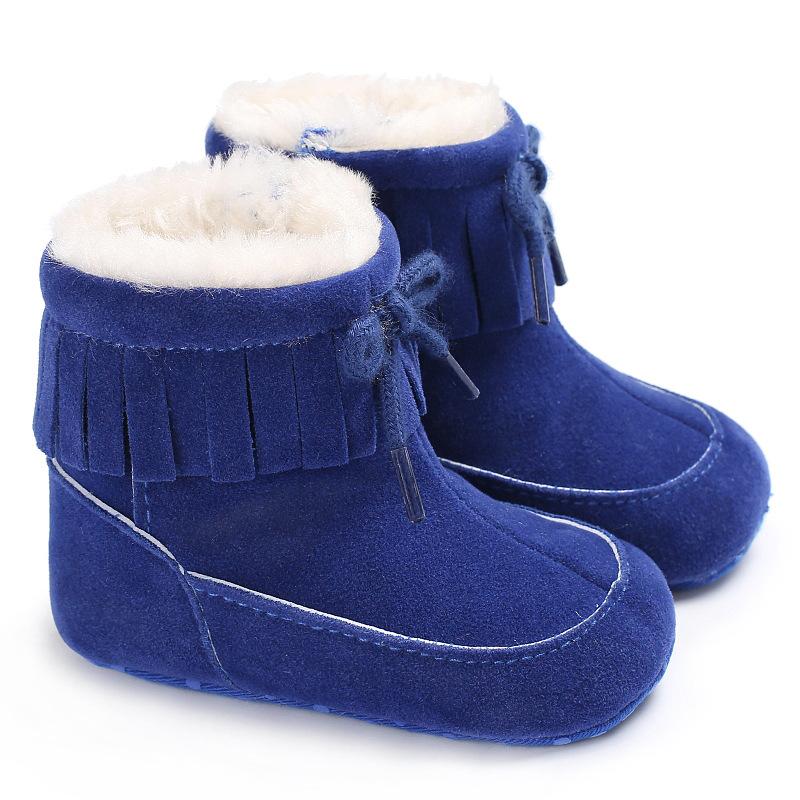 Children's Autumn Winter 2021 Children's Cotton Boots Anti Slip Warm Children's Snow Boots