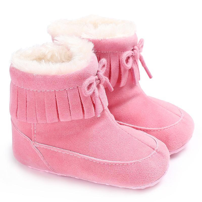 Children's Autumn Winter 2021 Children's Cotton Boots Anti Slip Warm Children's Snow Boots