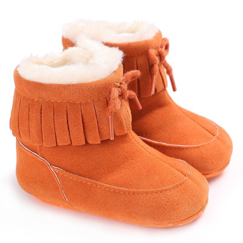 Children's Autumn Winter 2021 Children's Cotton Boots Anti Slip Warm Children's Snow Boots