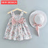 Luxury Handmade Elegant Modern Newborn Baby Girl Birthday & Princess Baby Dress With Hat