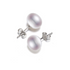 Elegant Natural Freshwater Pearl Stud Earrings Luxury For Women Real 925 Sterling Silver Epic Jewelry Gift