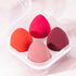 4Pcs Makeup Blender Sponge Foundation Blending Sponge Flawless Makeup Application - Women Makeup Beauty Tool - ALLURELATION - Beauty sponge, Beauty tool, Blender sponge, blending sponge, Make up, Sponge for make up, women make up - Stevvex.com