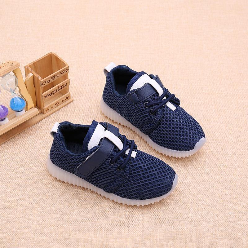 Summer Children LED Lights Shoes Comfortable Flashing Unisex Casual Shoe Perfect Gift