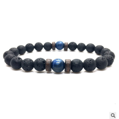 Epic Legendary Volcanic Stone Bracelet For Men And Women