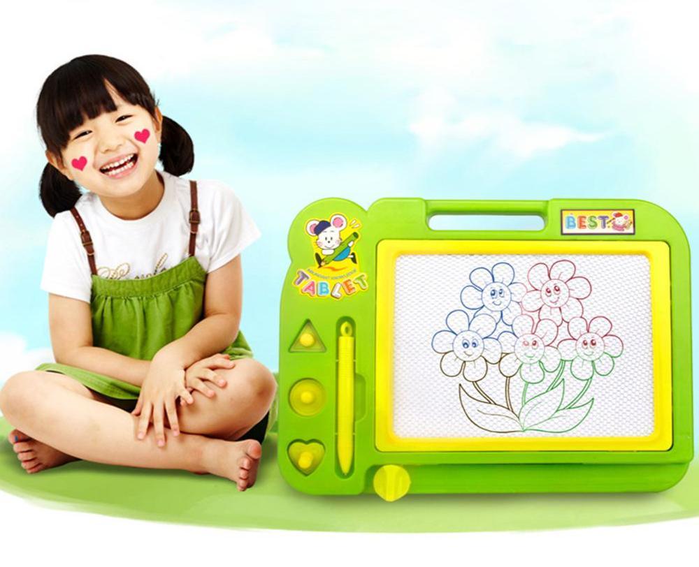 Popular Children Educational Toy Sketch Pad Magnetic Board For Drawing And Writing Board for Boys and Girls In 4 Luxury Colors