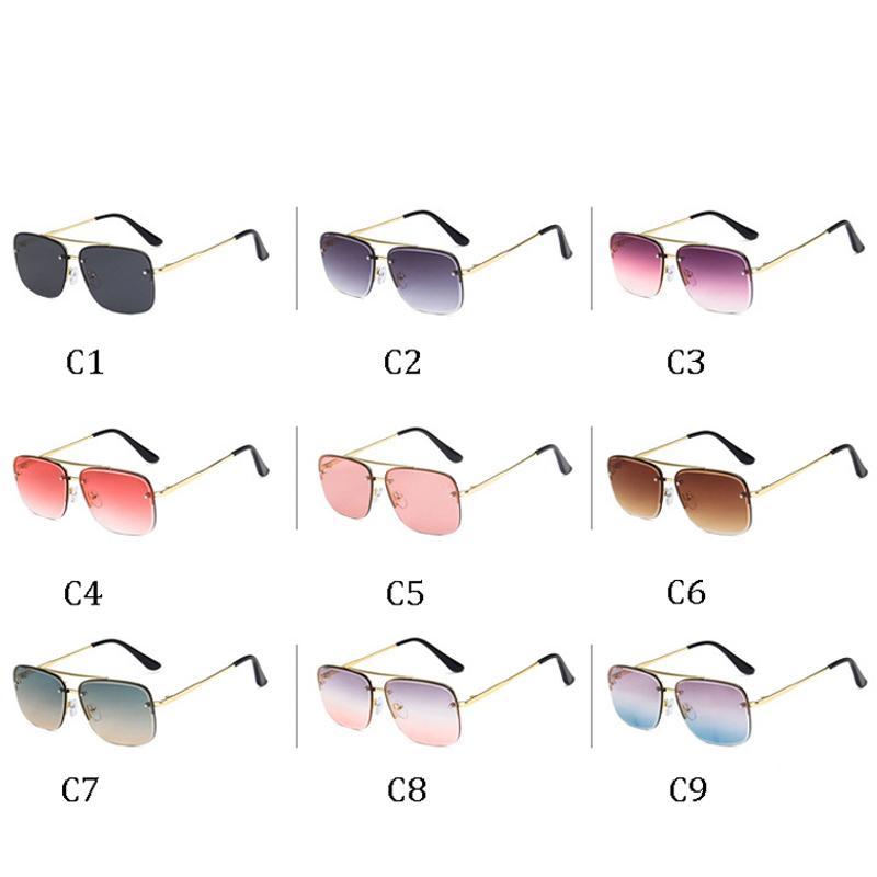 Luxury NEW TREND Classic Fashion Cool Men Sunglasses Brand New Vintage Design UV400 Oculos De Sol