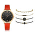 5Pcs Elegant Stylish Buckle Quartz Wrist Watch Set - Fashion Watches For Women and Girls - ALLURELATION - 578, Best choice for the gift, Best selling watches, casual and fashionable watches, casual and occasional watches, cute ladies watches, Dress Watch, fancy gift, Fashion watches, gift for birthday, gift for the anniversary, Girls watches, Jewelry Watch, luxury watches, Stylish watches, women Luxury watches - Stevvex.com