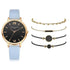 5Pcs Elegant Stylish Buckle Quartz Wrist Watch Set - Fashion Watches For Women and Girls - ALLURELATION - 578, Best choice for the gift, Best selling watches, casual and fashionable watches, casual and occasional watches, cute ladies watches, Dress Watch, fancy gift, Fashion watches, gift for birthday, gift for the anniversary, Girls watches, Jewelry Watch, luxury watches, Stylish watches, women Luxury watches - Stevvex.com