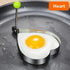 5Pcs Stainless Steel Fried Egg Mold Pancake Mould Omelette Mold Ring Cooking Fried Egg Bento Shaper Kitchen Gadget