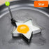 5Pcs Stainless Steel Fried Egg Mold Pancake Mould Omelette Mold Ring Cooking Fried Egg Bento Shaper Kitchen Gadget