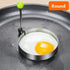 5Pcs Stainless Steel Fried Egg Mold Pancake Mould Omelette Mold Ring Cooking Fried Egg Bento Shaper Kitchen Gadget