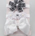 Handmade Vintage Retro Baby Elastic flower Headband Bowknot Hairband Toddler Infants For Baby