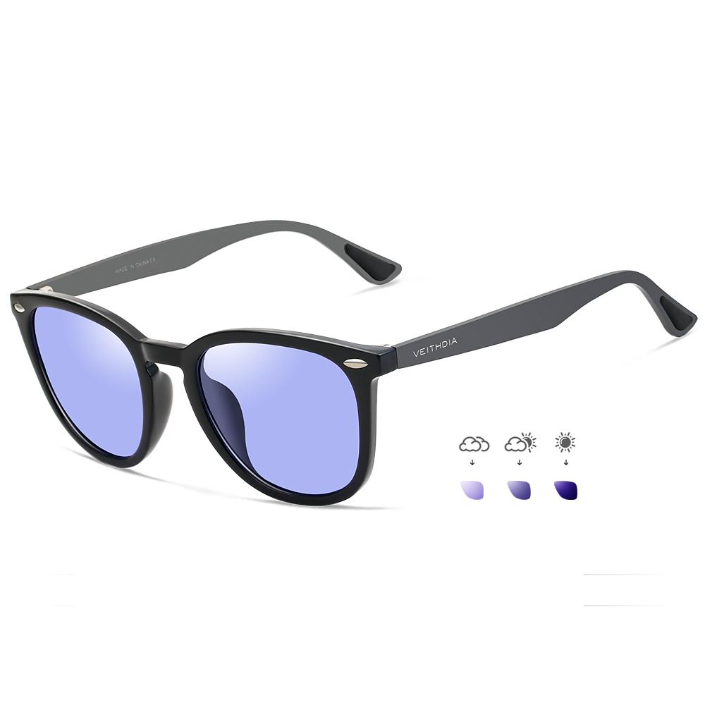 Luxury Unisex Aluminum+TR90 Men's Photochromic Mirror Sunglasses Eyewear Accessories Sunglasses For Women