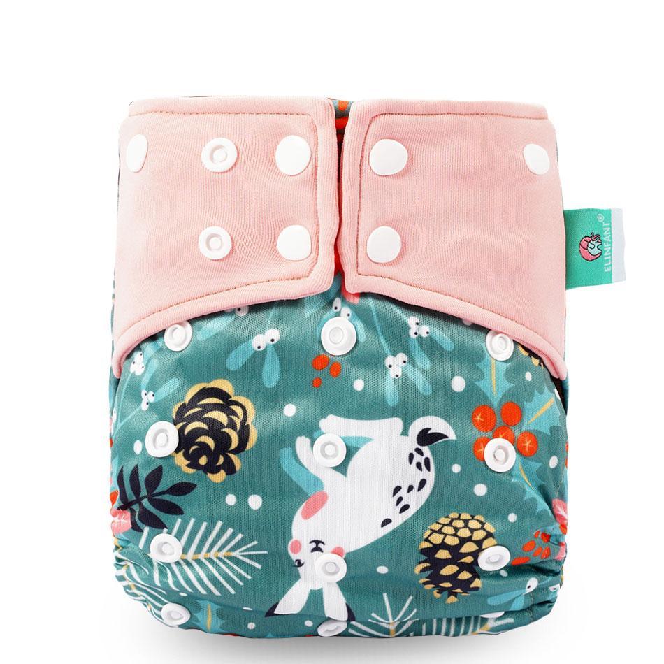 Trend New Print Eco-friendly Cloth Diaper Baby pocket Waterproof Cartoon Owl Baby Diapers Reusable Cloth Nappies For Baby and Kids