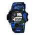 Shock Military Army Mens Watch In Camouflage  Style With LED Digital Back Light With Luminous  Effect