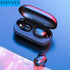 Fingerprint Touch Bluetooth Earphones, HD Stereo Wireless Headphones,Noise Cancelling Gaming Headset In New Trend Luxury Style