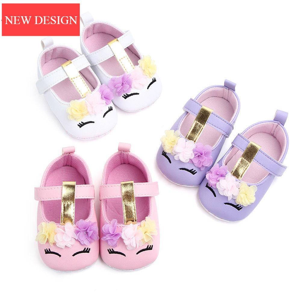 Baby Girls Flower Spring Autumn Luxury Leather Soft Sole Shoes High Quality Breathable And Flexible Baby Girl Shoe