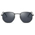 Luxury Classic Retro Reflective Sunglasses  For Man and Woman Minimalist Stainlesss Steel Frame Eyewear Sunglasses With UV400  Protection