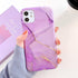 Marble Crack Matte Phone Cases For iphone 12 mini 11 Pro Max SE 2020 XS Max XR X 7 8 Plus Case Cover Silicone Soft TPU IMD Back SIlicon case for Phone