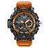 New Luxury Sport Watch With Dual Display LED Digital Analog Electronic Quartz  Display and Waterproof 30M protection