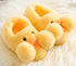 Winter Cute Cartoon Kids Soft Cotton Shoes Baby Shoe Small Yellow Duck Slippers For Children