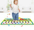 Animals Musical Mat Carpet with 10 Keys Record Function Animal Sounds Play Touch Piano Educational Toys For Kids