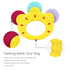 Baby Rattles Teether Shaker Grab and Spin Rattle Musical Toy Set Early Educational Toys For Baby