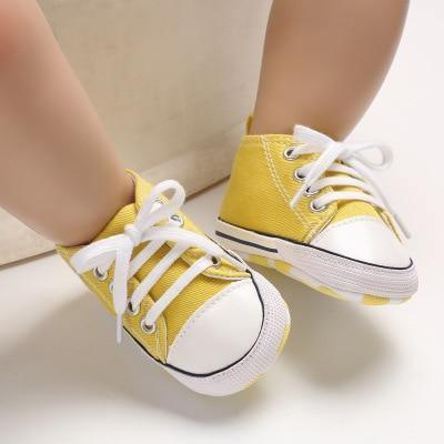 New Soft Baby Sneaker For Newborn Sport Shoes For Baby Boys Girls Infant Toddler Bottom Anti-slip First Walkers 0-18 M