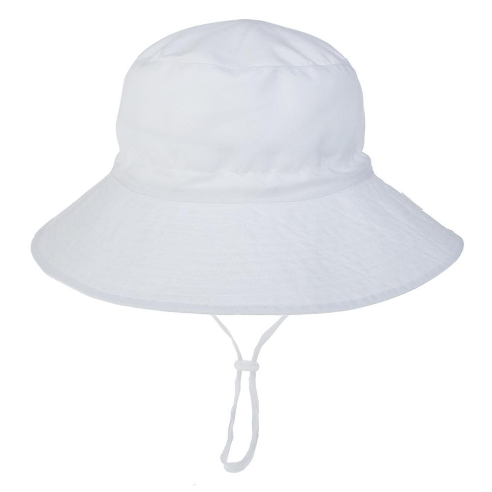 Modern Baby Hat for Girls & Boys Kids Bucket Hat Travel Beach Hat Baby Cap Sun Hats with Windproof Rope