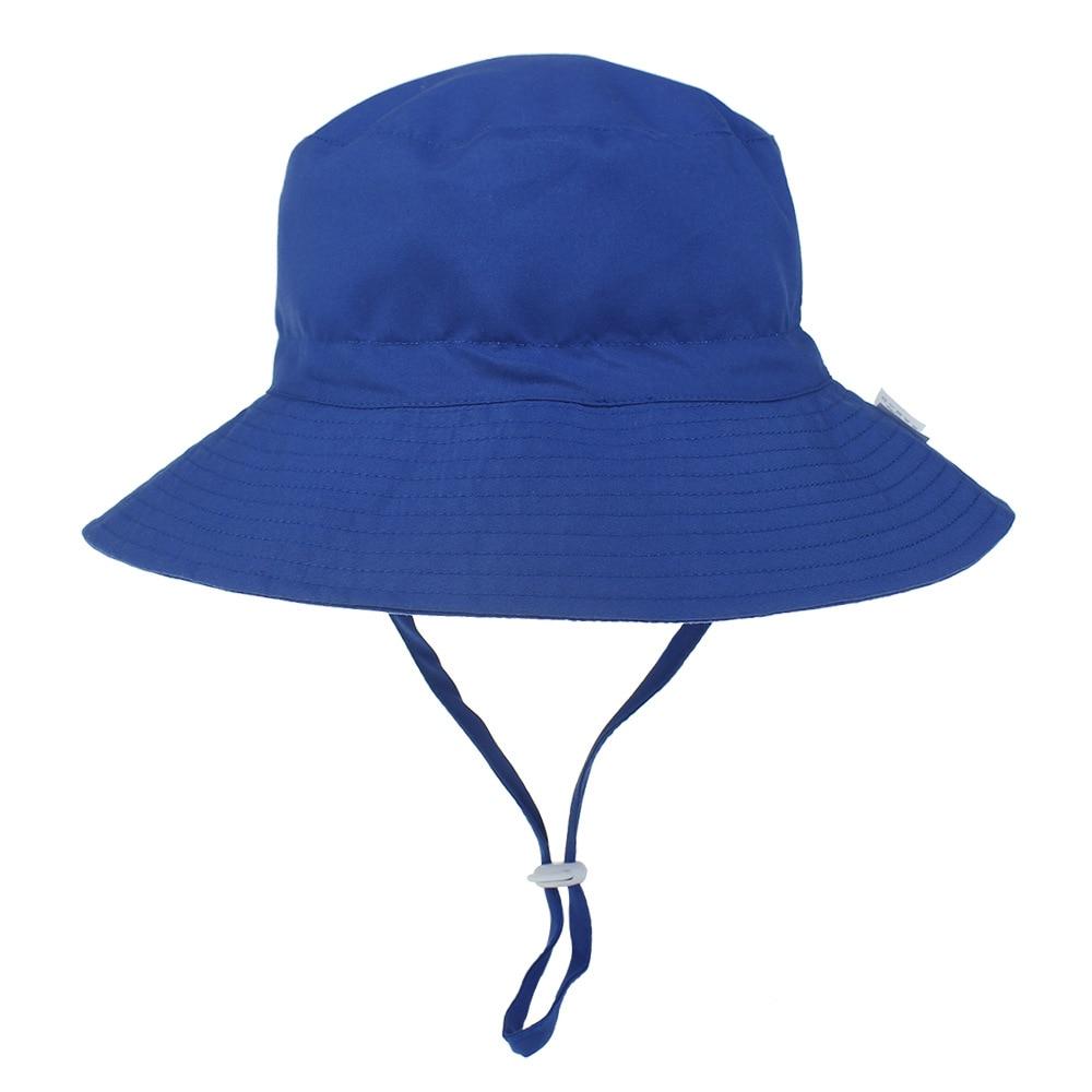 Modern Baby Hat for Girls & Boys Kids Bucket Hat Travel Beach Hat Baby Cap Sun Hats with Windproof Rope