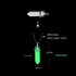 Epic Luminous Glowing Arrow Pendant Necklace Elegant Knight Spear Necklace Amazing Glow In The Dark Pike Necklace Luxury For Women Men Halloween Gift