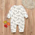 Baby Clothes Boys Girls Romper Floral Dinosaur Car Printed Long Sleeve Cotton Romper Kids Jumpsuit Playsuit For Kids