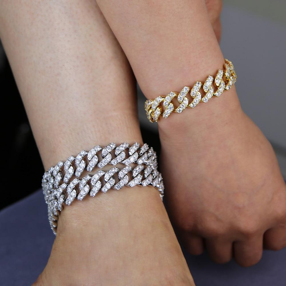 Elegant Luxury Hip Hop anklet Punk For Women Cubic Zircon Chain anklets Jewelry Brecelet for Leg