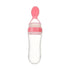 Baby Feeding Bottle Squeeze Feeding Spoon Milk Bottle Baby Training Feeder Food Supplement For Baby