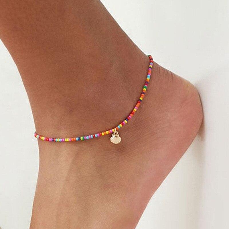 Bohemian Eagle Sequins Anklets For Women Fashion Gold Color Bracelet Anklet  Foot Accessories