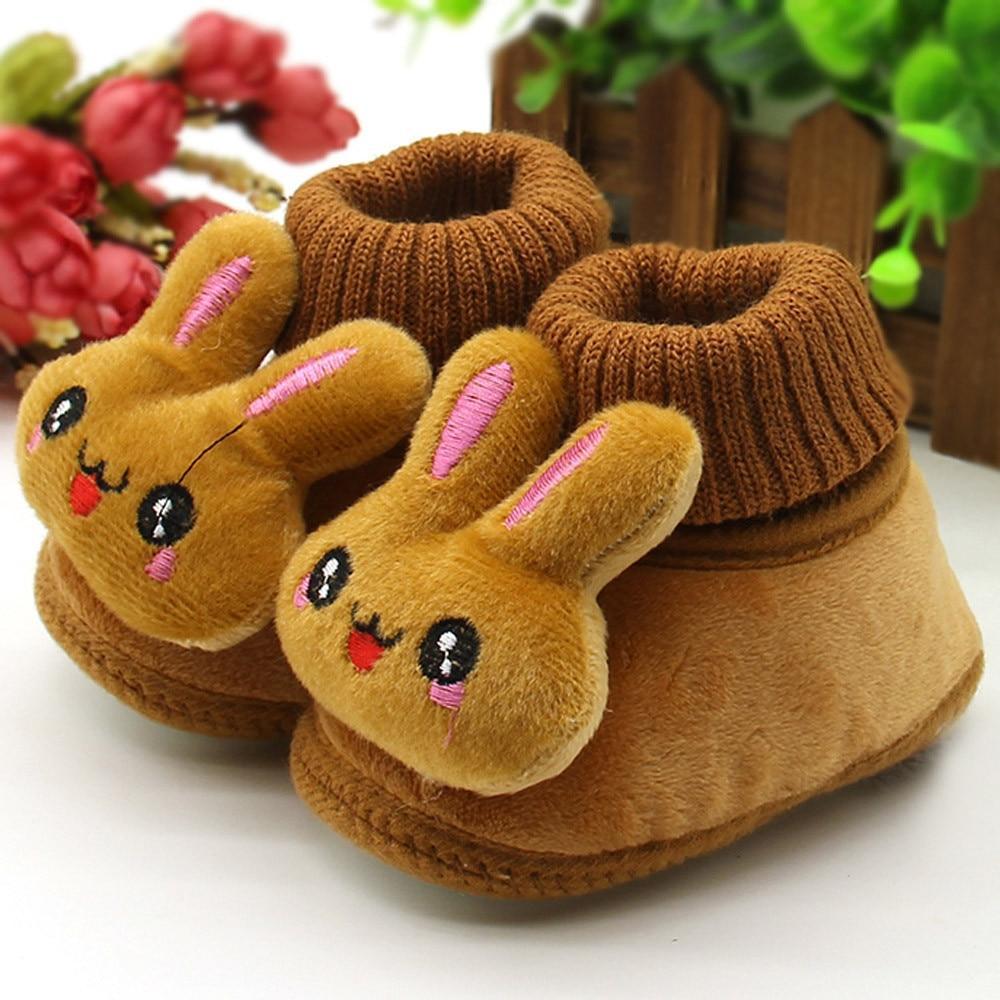 Newborn Baby Shoes Non-slip Crib First Walker Soft Material Comfortable Winter Boots Baby Autumn Shoes