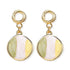 New Vintage Earrings And Geometric Shell Earrings For Women Resin Drop Earrings